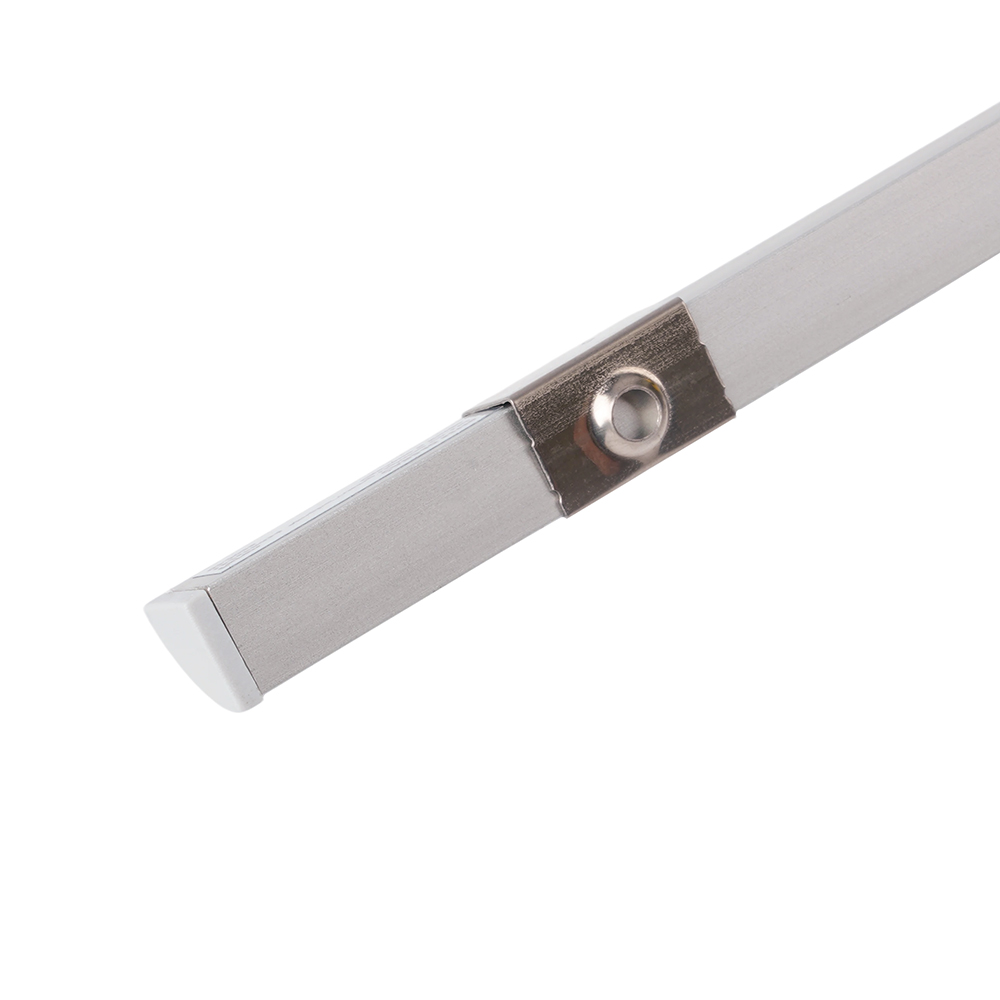 Купить Профиль алюминиевый "угловой круглый 7.9*7.9мм", серебро, CAB240 (в комплекте с матовым экраном, 2 заглушками, 4 крепежами) FERON по цене производителя в официальном интернет-магазине shop.feron.ru