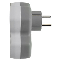 Разветвитель сетевой 2-местный с/з STEKKER ADP16-15-20, 250V, 16A и USB+Type C на 2.4А, белый/серый 50071 Разветвитель сетевой 2-местный с/з STEKKER ADP16-15-20, 250V, 16A и USB+Type C на 2.4А, белый/серый 50071