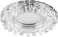 Светильник встраиваемый с белой LED подсветкой Feron CD927 потолочный MR16 G5.3 прозрачный Светильник встраиваемый с белой LED подсветкой Feron CD927 потолочный MR16 G5.3 прозрачный