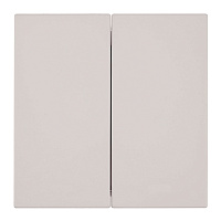 Выключатель 2-клавишный (механизм), STEKKER, 250В, 10А, серия Мия, RSW10-3104-08, пудровый жемчуг 50473