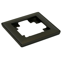 Рамка STEKKER, PFR00-7001-05 1-местная, пластик, серия Катрин, черный 39812 Рамка STEKKER, PFR00-7001-05 1-местная, пластик, серия Катрин, черный 39812
