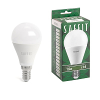 Лампа светодиодная SAFFIT SBG4515 Шарик E14 15W 230V 4000K 55210 Лампа светодиодная SAFFIT SBG4515 Шарик E14 15W 230V 4000K 55210