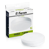 Лампа светодиодная Feron LB-453 GX53 12W 175-265V 4000K 25835 Лампа светодиодная Feron LB-453 GX53 12W 175-265V 4000K 25835