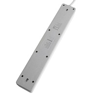 Сетевой фильтр 6-местный с/з STEKKER HM20-61-03 3x1мм2, 3 м, серия Optima, белый 50096 Сетевой фильтр 6-местный с/з STEKKER HM20-61-03 3x1мм2, 3 м, серия Optima, белый 50096