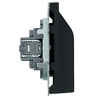 Кабельный вывод ( механизм), Stekker, серия Эмили, черный уголь, soft-touch, RST00-5119-01 50221