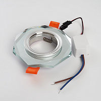 Светильник встраиваемый с белой LED подсветкой Feron CD8120 потолочный MR16 G5.3 белый Светильник встраиваемый с белой LED подсветкой Feron CD8120 потолочный MR16 G5.3 белый