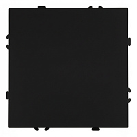 Заглушка (механизм), серия Эмили, черный уголь, soft touch, RST00-5116-05 49857