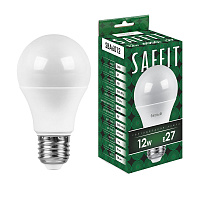 Лампа светодиодная SAFFIT SBA6012 Шар E27 12W 230V 4000K 55008 Лампа светодиодная SAFFIT SBA6012 Шар E27 12W 230V 4000K 55008