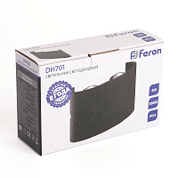 Светильник уличный светодиодный Feron DH701, 4*1W, 300Lm, 3000K, черный 48313 Светильник уличный светодиодный Feron DH701, 4*1W, 300Lm, 3000K, черный 48313