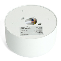 Светильник потолочный Feron HL364 Barrel ECHO 12W, 230V, GX53, белый, с антибликовой сеточкой 48399 Светильник потолочный Feron HL364 Barrel ECHO 12W, 230V, GX53, белый, с антибликовой сеточкой 48399
