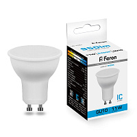 Лампа светодиодная Feron LB-760 MR16 GU10 11W 175-265V 6400K 38142 Лампа светодиодная Feron LB-760 MR16 GU10 11W 175-265V 6400K 38142