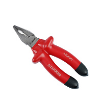 Плоскогубцы комбинированные диэлектрические STEKKER,  180мм, PLE1-180-S 