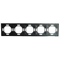 Рамка STEKKER, PFR00-5005-05 5-местная, серия Эмили, черный уголь, soft touch 49862 Рамка STEKKER, PFR00-5005-05 5-местная, серия Эмили, черный уголь, soft touch 49862