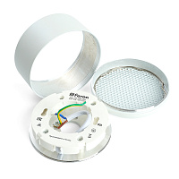 Светильник потолочный Feron HL364 Barrel ECHO 12W, 230V, GX53, белый, с антибликовой сеточкой 48399 Светильник потолочный Feron HL364 Barrel ECHO 12W, 230V, GX53, белый, с антибликовой сеточкой 48399