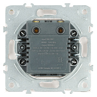 Розетка 2-местная USB + Type C (механизм), STEKKER, 250В, 20W, серия Эмили, RST10-5115-01, белый фарфор, soft touch  49879