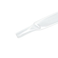 Термоусадочная трубка STEKKER HST-1050-100TR, длина 100 см., коэф. усадки 2:1, прозрачный 39742