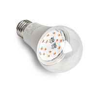 Лампа светодиодная для растений А60 Feron LB-7061 E27 15W 175-265V красно-синий спектр 38276 Лампа светодиодная для растений А60 Feron LB-7061 E27 15W 175-265V красно-синий спектр 38276