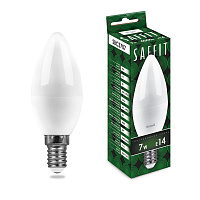 Лампа светодиодная SAFFIT SBC3707 Свеча E14 7W 230V 6400K 55169 Лампа светодиодная SAFFIT SBC3707 Свеча E14 7W 230V 6400K 55169