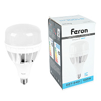Лампа светодиодная Feron LB-65 E27-E40 100W 175-265V 6400K 25827