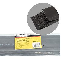 Термоусадочная трубка STEKKER HST-4020-100BK, длина 100 см., коэф. усадки 2:1, черный  39739