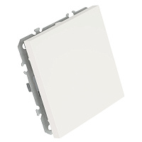 Выключатель 1-клавишный (механизм), СЗК, STEKKER, 250В, 10А, серия Эмили, RSW10-5103-01ZK, белый фарфор, soft touch 50230