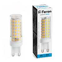 Лампа светодиодная Feron LB-434 G9 9W 175-265V 6400K 38148 Лампа светодиодная Feron LB-434 G9 9W 175-265V 6400K 38148