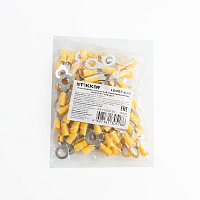 Наконечник кольцевой изолированный НКИ 6-8, LD403-608 (упаковка 100 шт) 39423 Наконечник кольцевой изолированный НКИ 6-8, LD403-608 (упаковка 100 шт) 39423