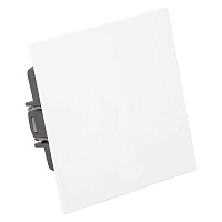 Переключатель 1-клавишный (механизм), STEKKER, 250В, 10A, серия Мия, RSW10-3105-01, белая магнолия 50433