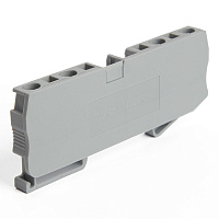LD562-1-25 Торцевая заглушка для ЗНИ LD554 2,5 мм²  (JXB ST 2,5), серый STEKKER 39987 LD562-1-25 Торцевая заглушка для ЗНИ LD554 2,5 мм²  (JXB ST 2,5), серый STEKKER 39987