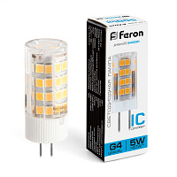 Лампа светодиодная Feron LB-432 G4 5W 175-265V 6400K 25862 Лампа светодиодная Feron LB-432 G4 5W 175-265V 6400K 25862
