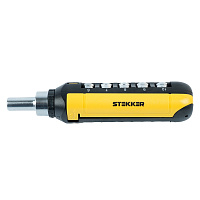 STLS003 Отвертка реверсивная с битами, 15 предметов