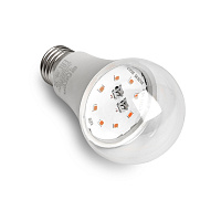 Лампа светодиодная для растений А60 Feron LB-7060 E27 10W 175-265V красно-синий спектр 38275 Лампа светодиодная для растений А60 Feron LB-7060 E27 10W 175-265V красно-синий спектр 38275