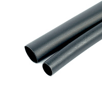 Набор термоусадочных трубок N9 STEKKER HSTGS3, длина 10 см., коэф. усадки 3:1, черный (12шт в упаковке) 32770