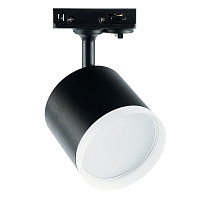 Светильник Feron AL173 трековый однофазный на шинопровод под лампу GX53, черный Артикул 48691