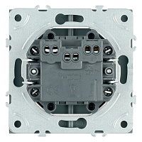 Выключатель 2-клавишный (механизм), STEKKER, 250В, 10А, серия Эмили, RSW10-5104-09, антрацит, soft touch 49918