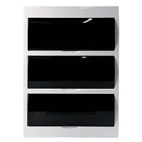 Бокс встраиваемый STEKKER EBX50-5/45-50 45 модулей, пластик, серия ArcaLight 50527