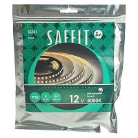 Лента светодиодная SST01 SAFFIT 60SMD(2835)/m 6Вт/м 12V 5000*8*1.22мм 4000K, IP20 Артикул 55238 Лента светодиодная SST01 SAFFIT 60SMD(2835)/m 6Вт/м 12V 5000*8*1.22мм 4000K, IP20 Артикул 55238