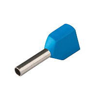 LD406-7508 Наконечник штыревой втулочный изолированный НШВИ(2) 0,75-8 (DIY упаковка 25 шт) 50406 LD406-7508 Наконечник штыревой втулочный изолированный НШВИ(2) 0,75-8 (DIY упаковка 25 шт) 50406