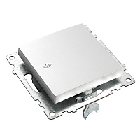 Переключатель 1-клавишный (механизм), STEKKER GLS10-7105-03, 250V, 10А, серия Катрин, серебро 39576 Переключатель 1-клавишный (механизм), STEKKER GLS10-7105-03, 250V, 10А, серия Катрин, серебро 39576