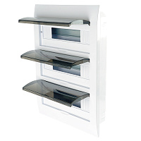 Бокс встраиваемый STEKKER EBX50-4/45-50 45 модулей, пластик, серия ArcaLight 50517