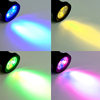 Светильник грунтовой на колышке (грунтовый) Feron.ONE SP2712 8W RGB 195-245V IP65 пластик 51749 Светильник грунтовой на колышке (грунтовый) Feron.ONE SP2712 8W RGB 195-245V IP65 пластик 51749