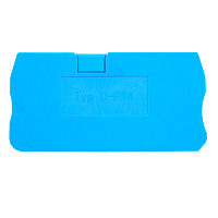 Торцевая заглушка для ЗНИ LD572 4 мм² (JXB PT4), синий LD581-1-40 49267 Торцевая заглушка для ЗНИ LD572 4 мм² (JXB PT4), синий LD581-1-40 49267