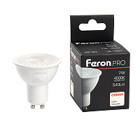 Лампа светодиодная Feron.PRO LB-1607 GU10 7W 175-265V 4000K 38183 Лампа светодиодная Feron.PRO LB-1607 GU10 7W 175-265V 4000K 38183