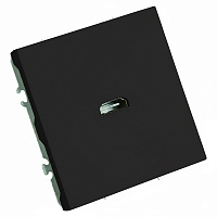 Розетка HDMI 2.0 Type A (механизм), серия Эмили, STEKKER, RST00-5118-05, черный уголь, soft touch 50171