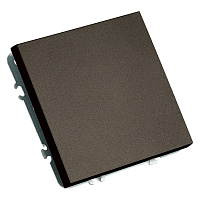 Переключатель перекрестный 1-клавишный (механизм), STEKKER, 250В, 10А, серия Эмили, RSW10-5110-09, антрацит, soft touch 49923