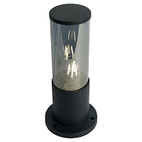 Светильник садово-парковый Feron DH1303, столб,  E27 230V, черный 51332