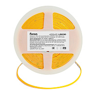 Светодиодная COB лента Feron LS630, 400SMD(2110)/ 7Вт/м 12V 5000*3*1.8мм 4000K, IP20 Артикул 48948 Светодиодная COB лента Feron LS630, 400SMD(2110)/ 7Вт/м 12V 5000*3*1.8мм 4000K, IP20 Артикул 48948