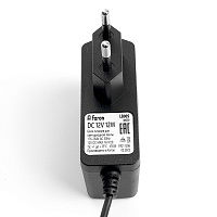 Трансформатор электронный для светодиодной ленты 12W 12V (драйвер), LB005 FERON Артикул 48050 Трансформатор электронный для светодиодной ленты 12W 12V (драйвер), LB005 FERON Артикул 48050