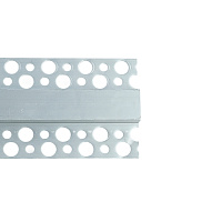 Профиль алюминиевый встраиваемый скрытый, серебро, CAB254