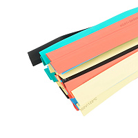 Термоусадочная трубка STEKKER HST-1050-100M, длина 100 см., коэф. усадки 2:1, мультиколор 39723